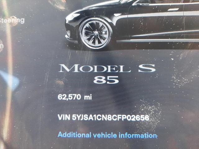 Photo 8 VIN: 5YJSA1CN8CFP02656 - TESLA MODEL S 