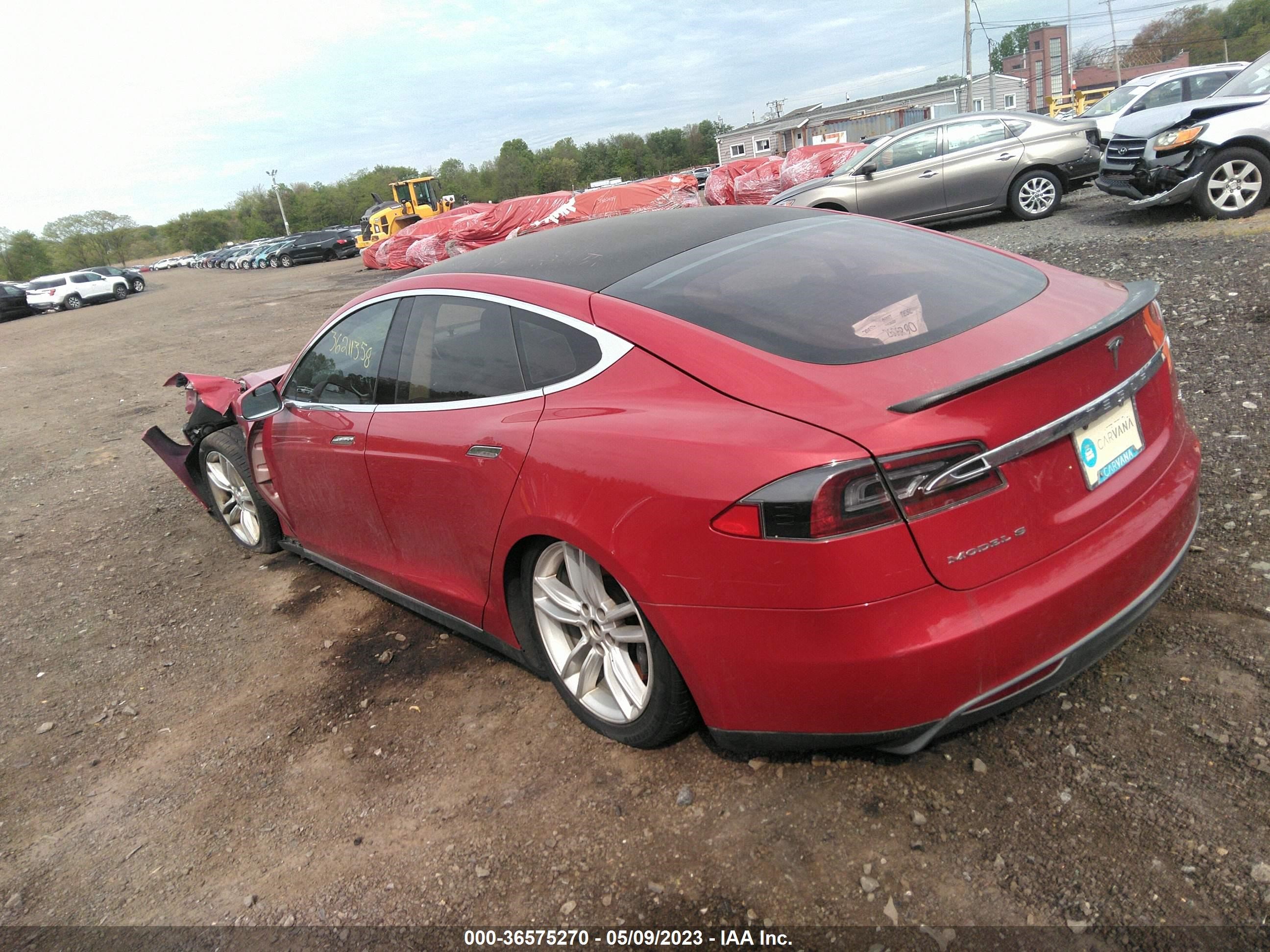 Photo 2 VIN: 5YJSA1CN9DFP09326 - TESLA MODEL S 