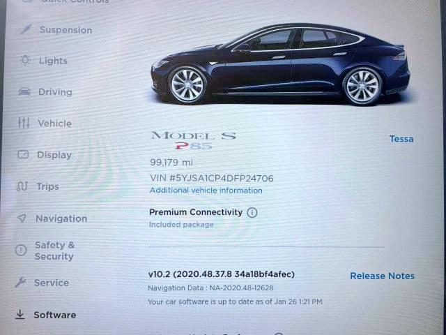 Photo 7 VIN: 5YJSA1CP4DFP24706 - TESLA MODEL S 