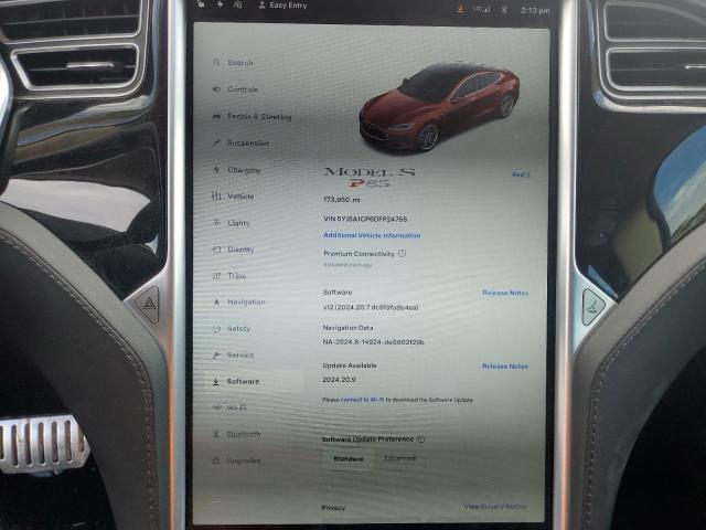 Photo 8 VIN: 5YJSA1CP6DFP24755 - TESLA MODEL S 