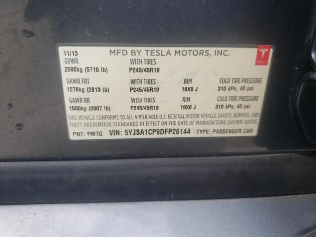 Photo 11 VIN: 5YJSA1CP9DFP26144 - TESLA MODEL S 