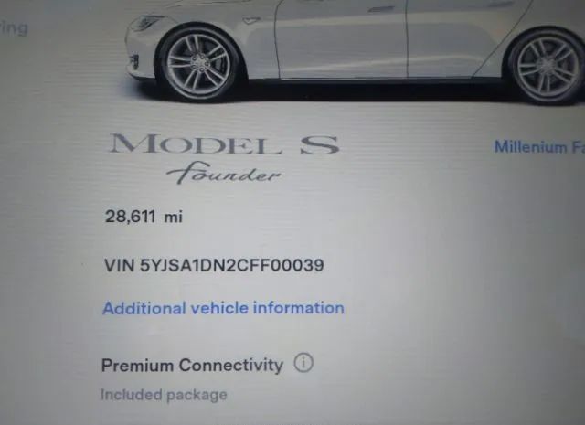 Photo 6 VIN: 5YJSA1DN2CFF00039 - TESLA MODEL S 