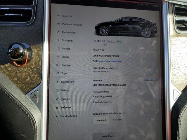 Photo 8 VIN: 5YJSA1DN3CFP01557 - TESLA MODEL S 