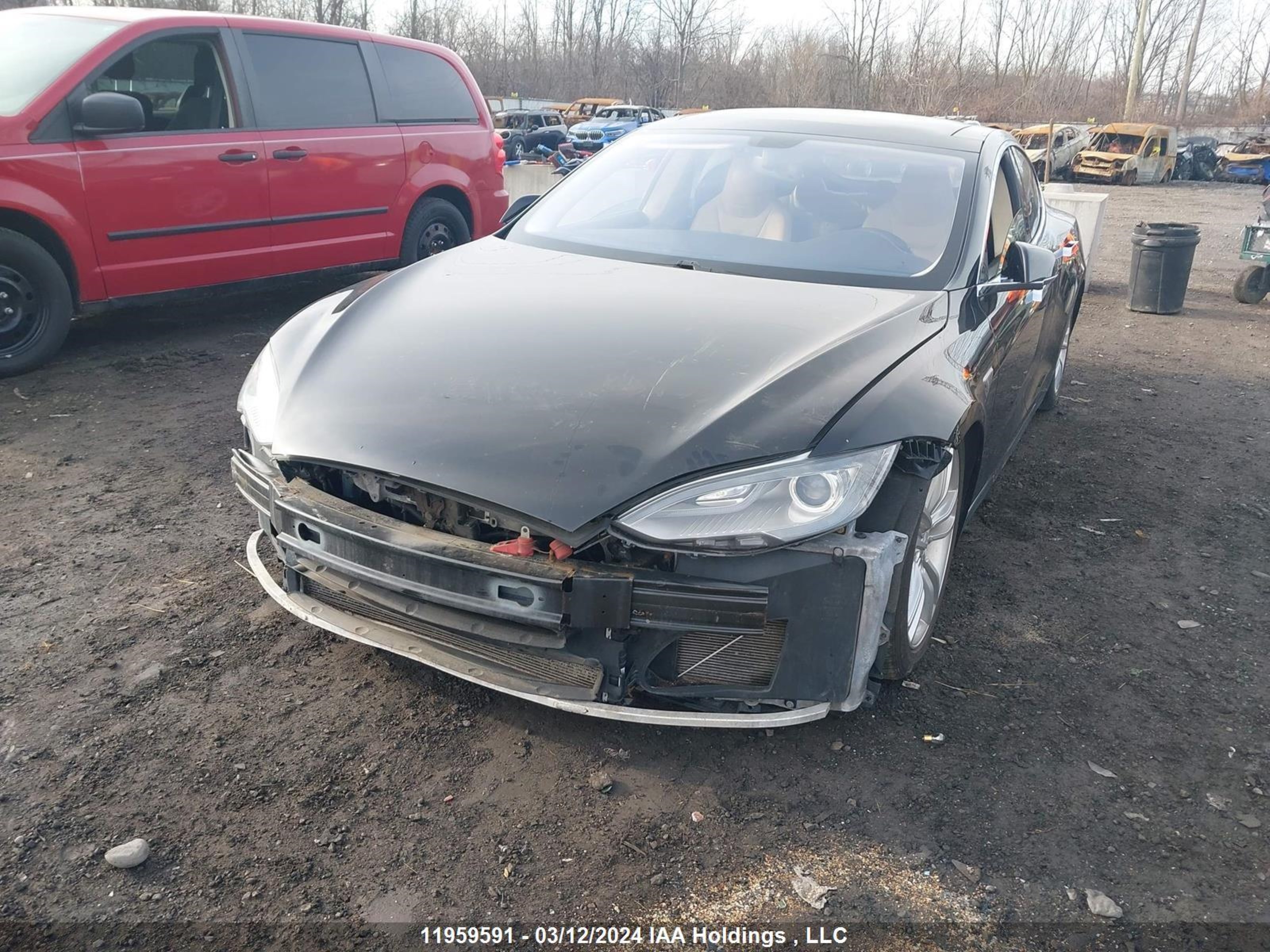 Photo 1 VIN: 5YJSA1DN4CFS02119 - TESLA MODEL S 