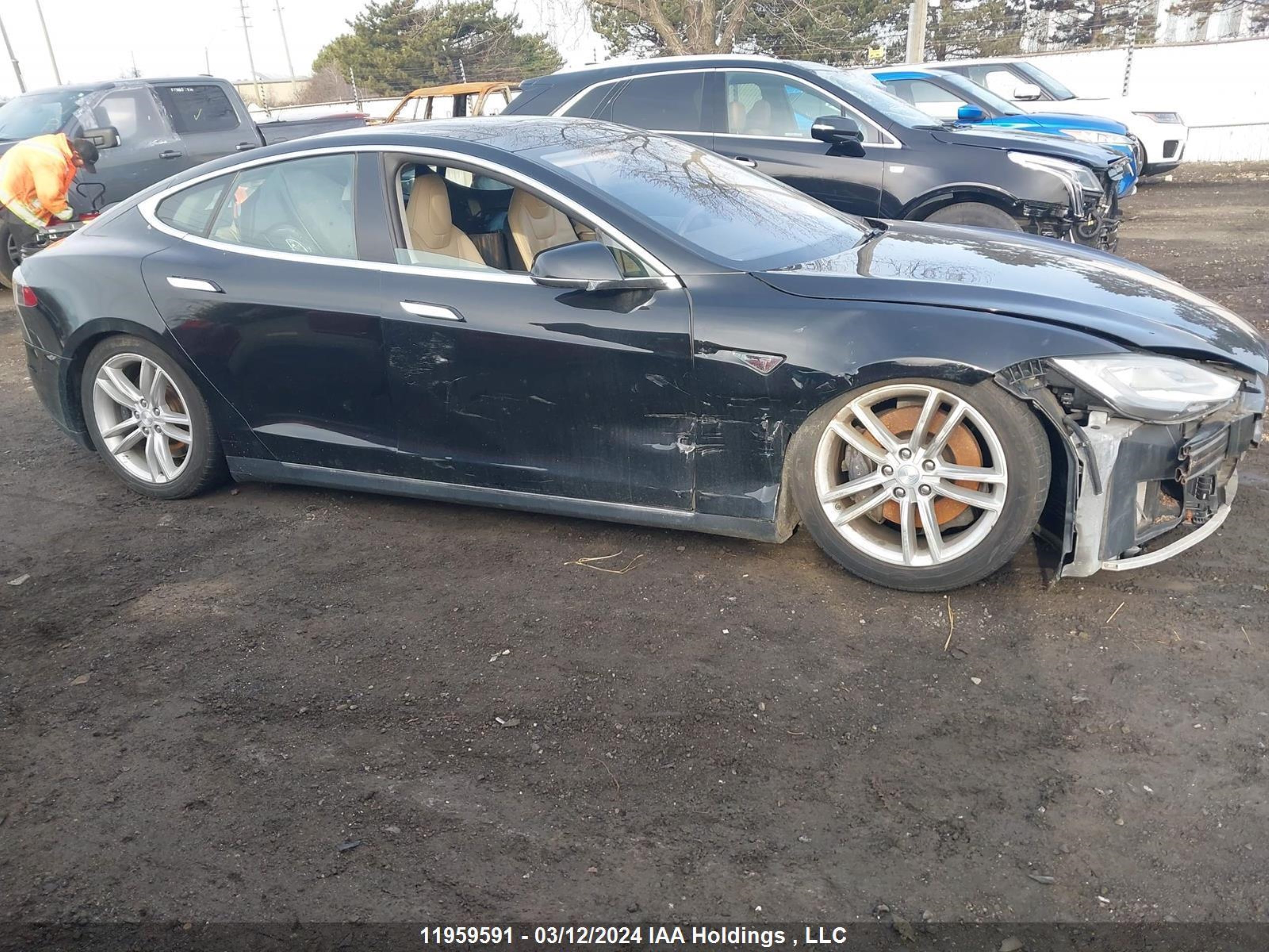 Photo 12 VIN: 5YJSA1DN4CFS02119 - TESLA MODEL S 