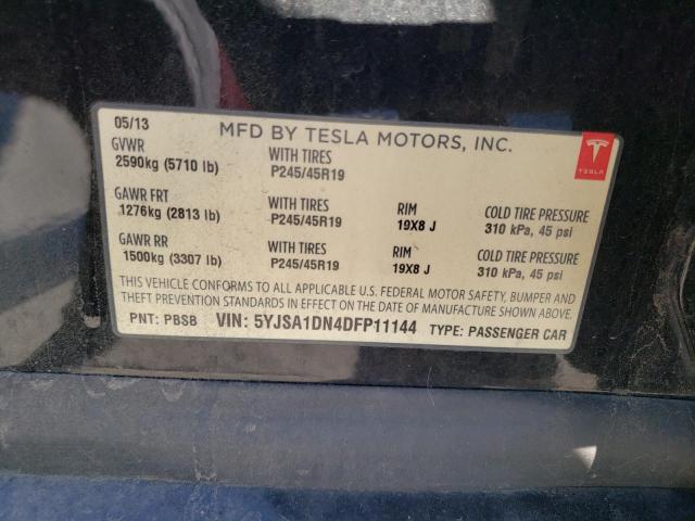 Photo 12 VIN: 5YJSA1DN4DFP11144 - TESLA MODEL S 