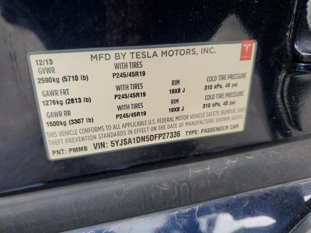 Photo 11 VIN: 5YJSA1DN5DFP27336 - TESLA MODEL S 