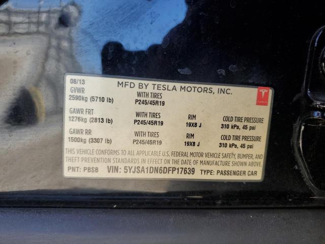 Photo 11 VIN: 5YJSA1DN6DFP17639 - TESLA MODEL S 