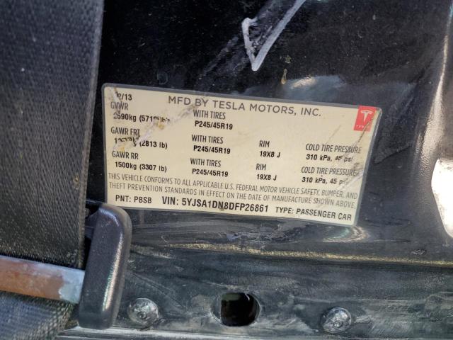 Photo 11 VIN: 5YJSA1DN8DFP26861 - TESLA MODEL S 