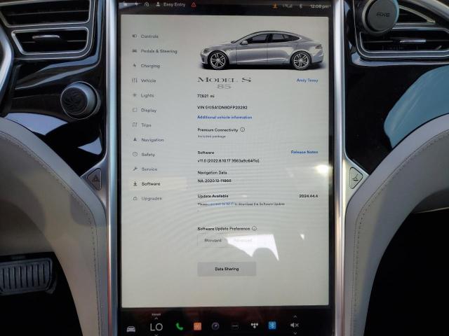 Photo 8 VIN: 5YJSA1DN9DFP20292 - TESLA MODEL S 