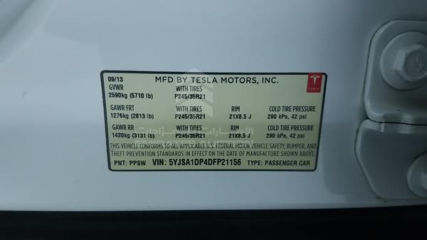 Photo 2 VIN: 5YJSA1DP4DFP21156 - TESLA P85S 