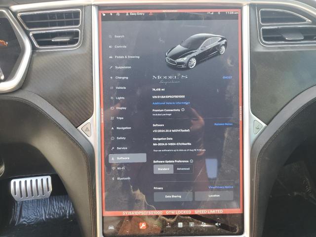 Photo 8 VIN: 5YJSA1DP5CFS01000 - TESLA MODEL S 