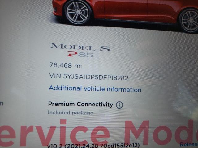 Photo 7 VIN: 5YJSA1DP5DFP18282 - TESLA MODEL S 