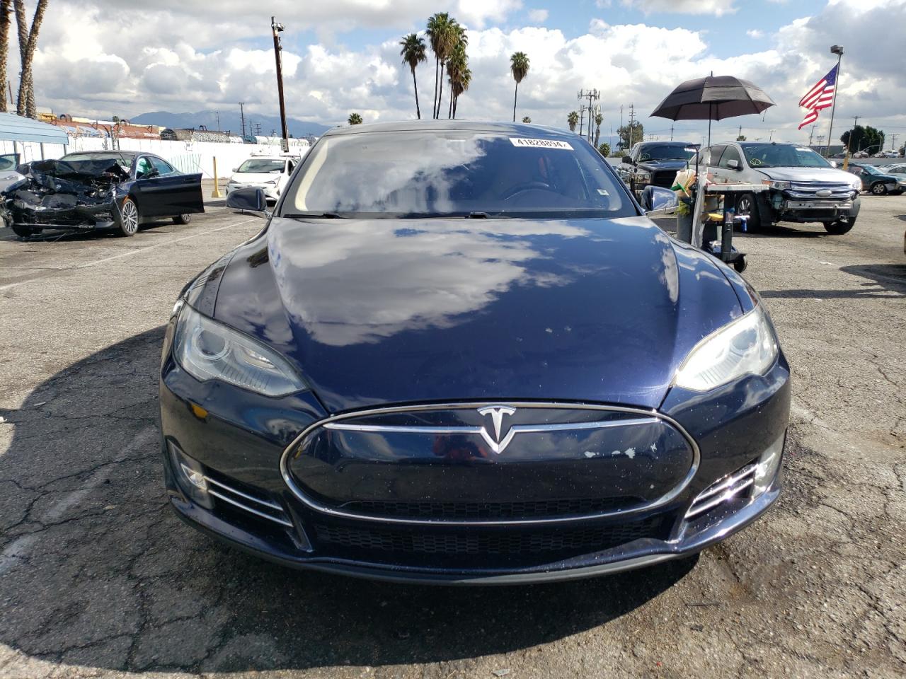 Photo 4 VIN: 5YJSA1DP5DFP24468 - TESLA MODEL S 