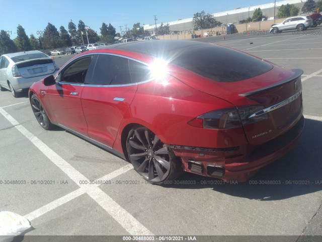 Photo 2 VIN: 5YJSA1DP6DFP21711 - TESLA MODEL S 