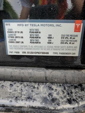 Photo 11 VIN: 5YJSA1DP8CFS00486 - TESLA MODEL S 