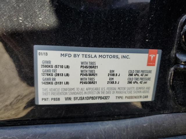 Photo 11 VIN: 5YJSA1DP8DFP04327 - TESLA MODEL S 