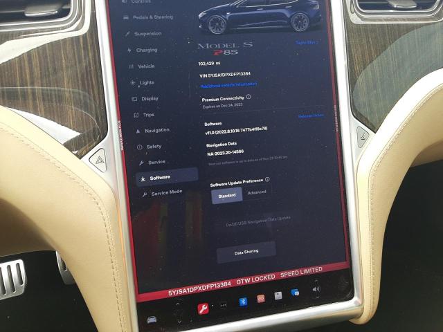 Photo 8 VIN: 5YJSA1DPXDFP13384 - TESLA MODEL S 