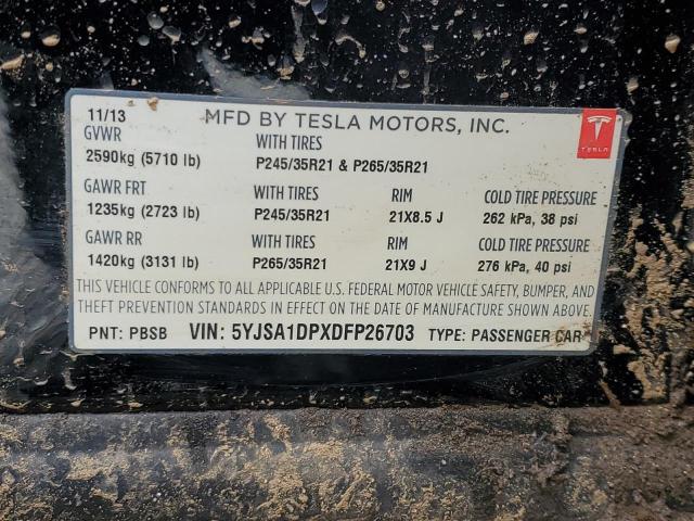 Photo 11 VIN: 5YJSA1DPXDFP26703 - TESLA MODEL S 