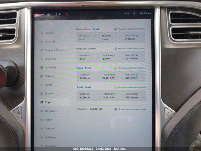 Photo 6 VIN: 5YJSA1E12GF134792 - TESLA MODEL S 