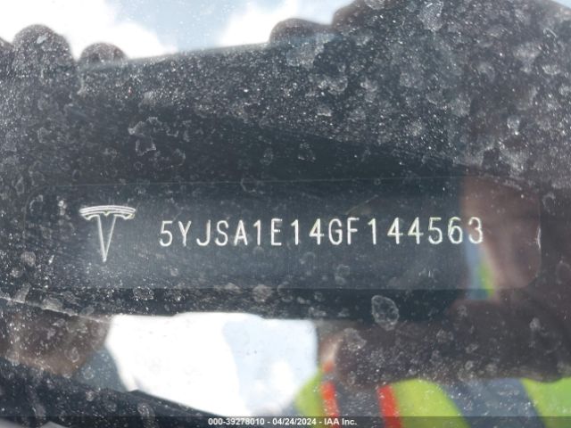 Photo 8 VIN: 5YJSA1E14GF144563 - TESLA MODEL S 