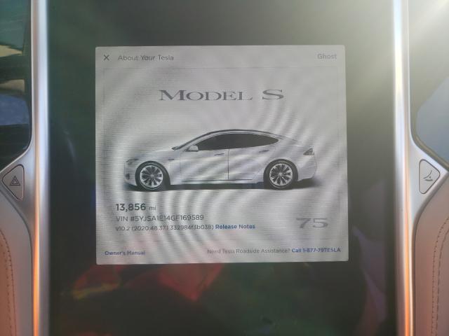 Photo 7 VIN: 5YJSA1E14GF169589 - TESLA MODEL S 