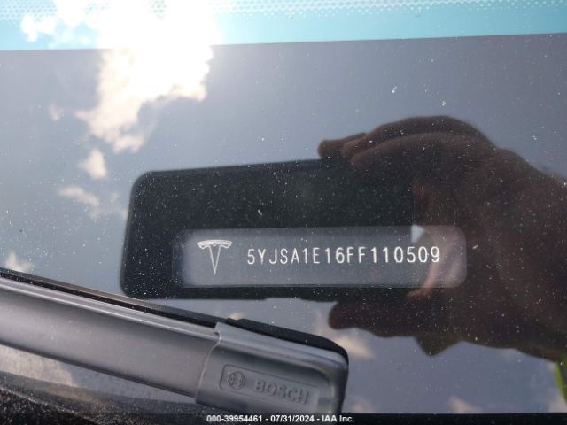 Photo 8 VIN: 5YJSA1E16FF110509 - TESLA MODEL S 