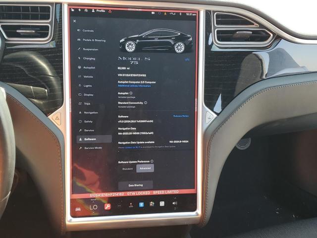 Photo 8 VIN: 5YJSA1E16HF214162 - TESLA MODEL S 