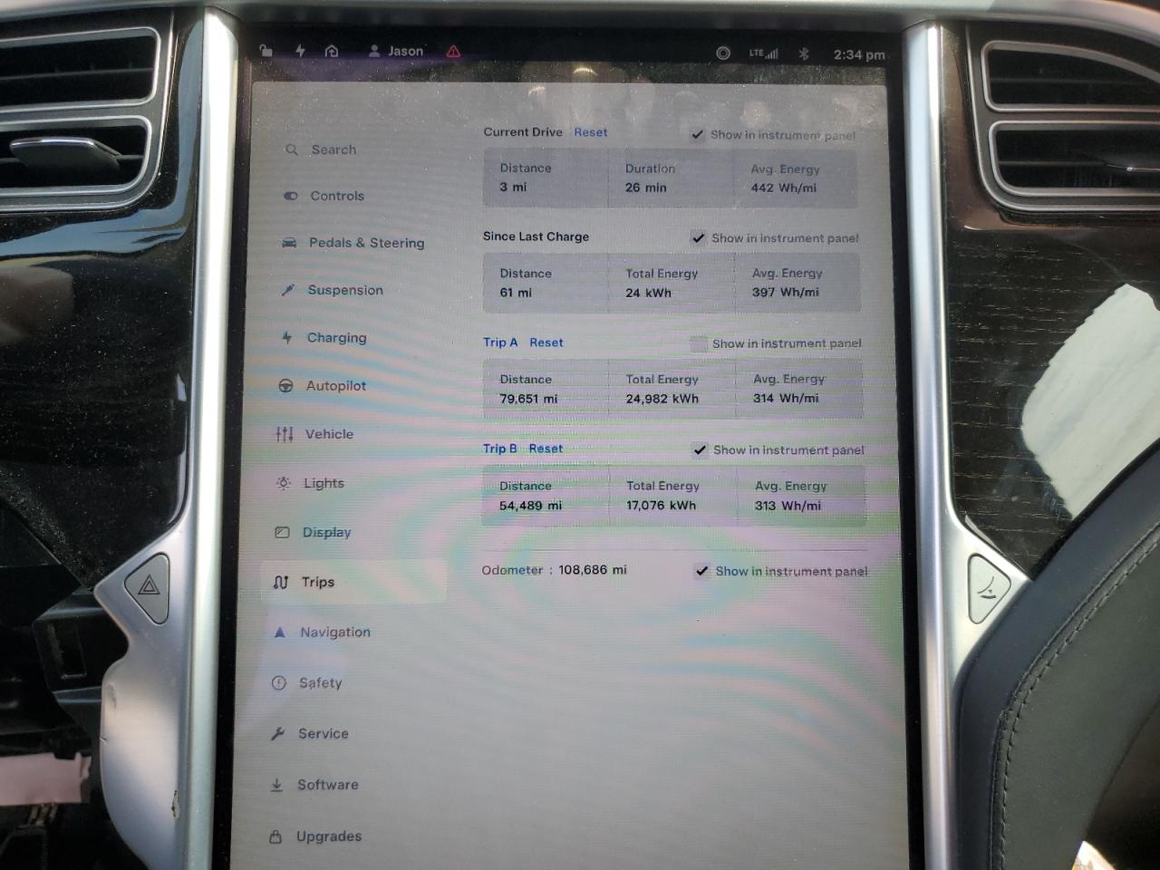 Photo 8 VIN: 5YJSA1E19GF175257 - TESLA MODEL S 