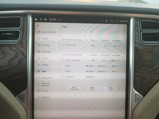 Photo 8 VIN: 5YJSA1E1XHF208946 - TESLA MODEL S 