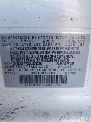 Photo 11 VIN: 5YJSA1E1XHF225939 - NISSAN VERSA 