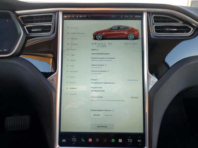 Photo 8 VIN: 5YJSA1E20FF120476 - TESLA MODEL S 