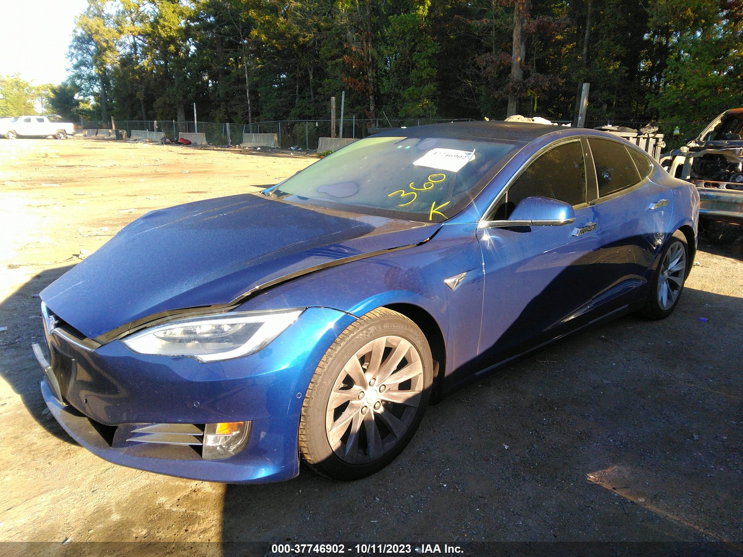 Photo 1 VIN: 5YJSA1E20HF216725 - TESLA MODEL S 