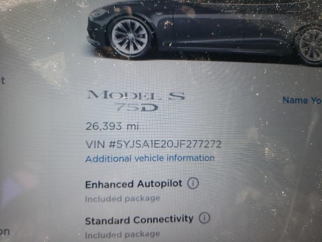 Photo 7 VIN: 5YJSA1E20JF277272 - TESLA MODEL S 