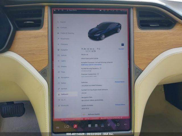 Photo 6 VIN: 5YJSA1E20KF312538 - TESLA MODEL S 