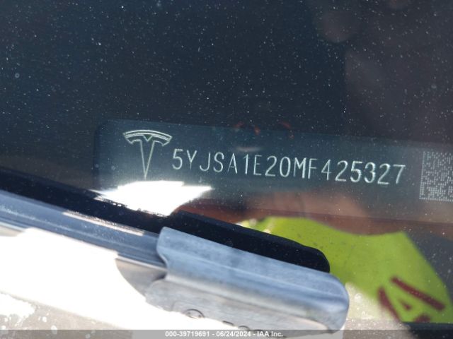 Photo 8 VIN: 5YJSA1E20MF425327 - TESLA MODEL S 