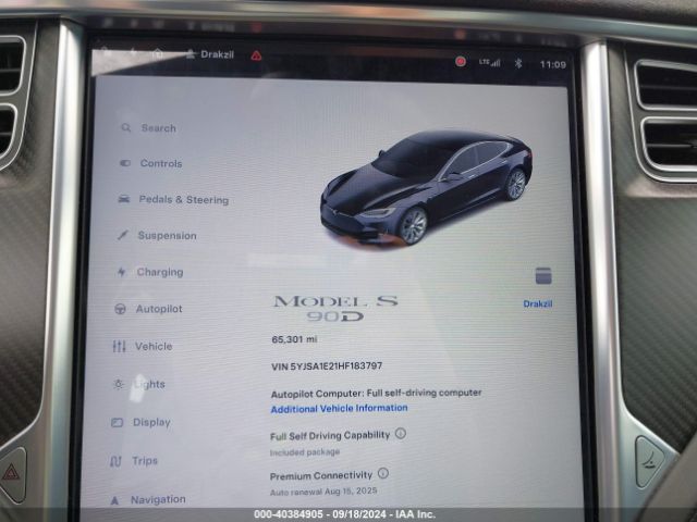 Photo 6 VIN: 5YJSA1E21HF183797 - TESLA MODEL S 