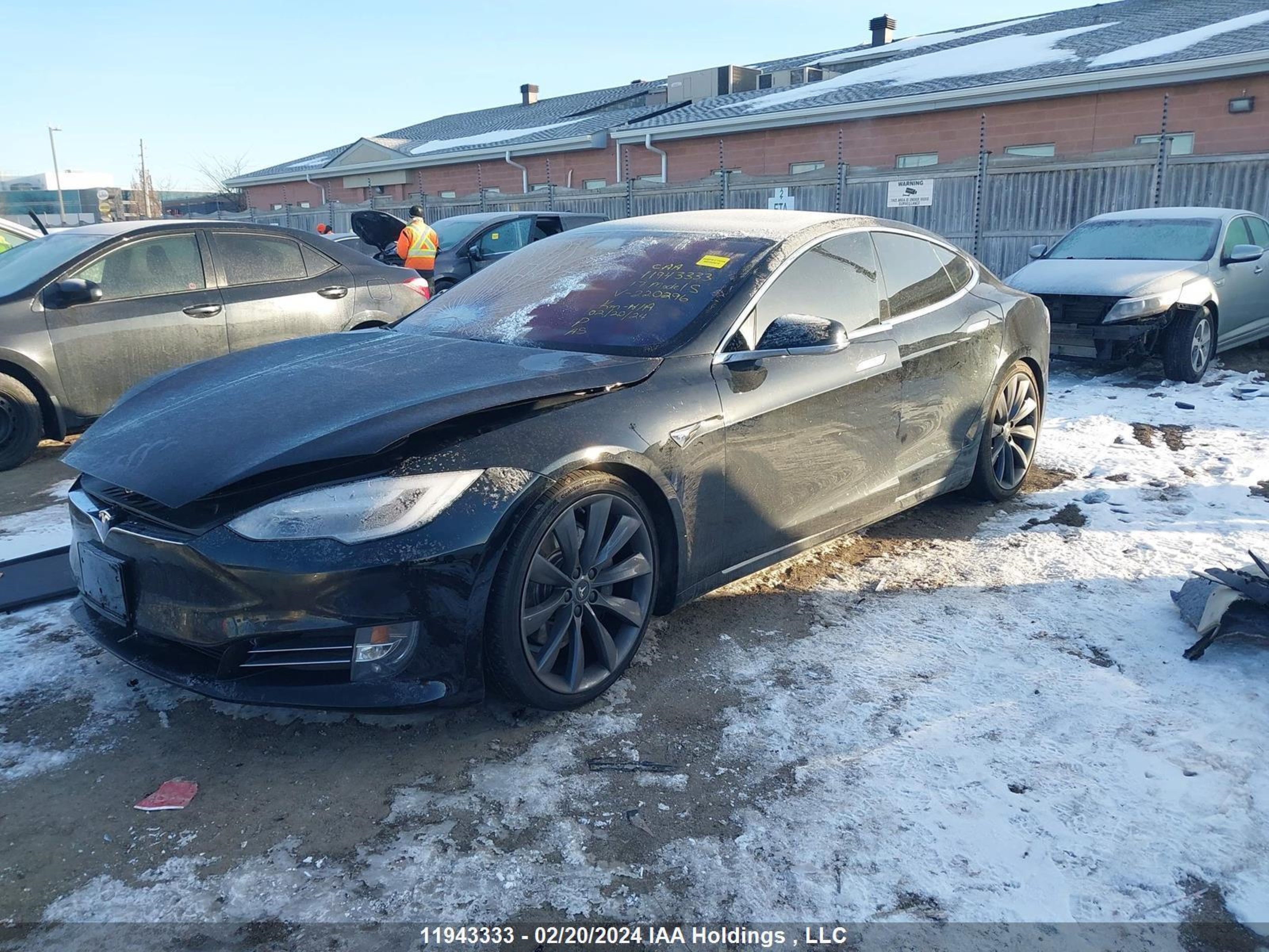 Photo 1 VIN: 5YJSA1E21HF220296 - TESLA MODEL S 