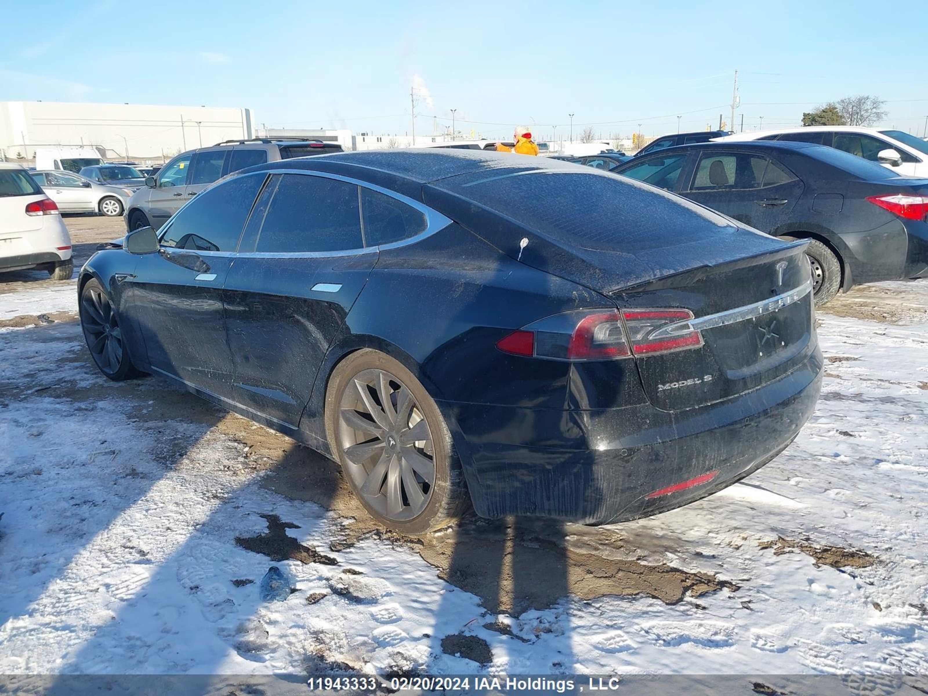 Photo 2 VIN: 5YJSA1E21HF220296 - TESLA MODEL S 