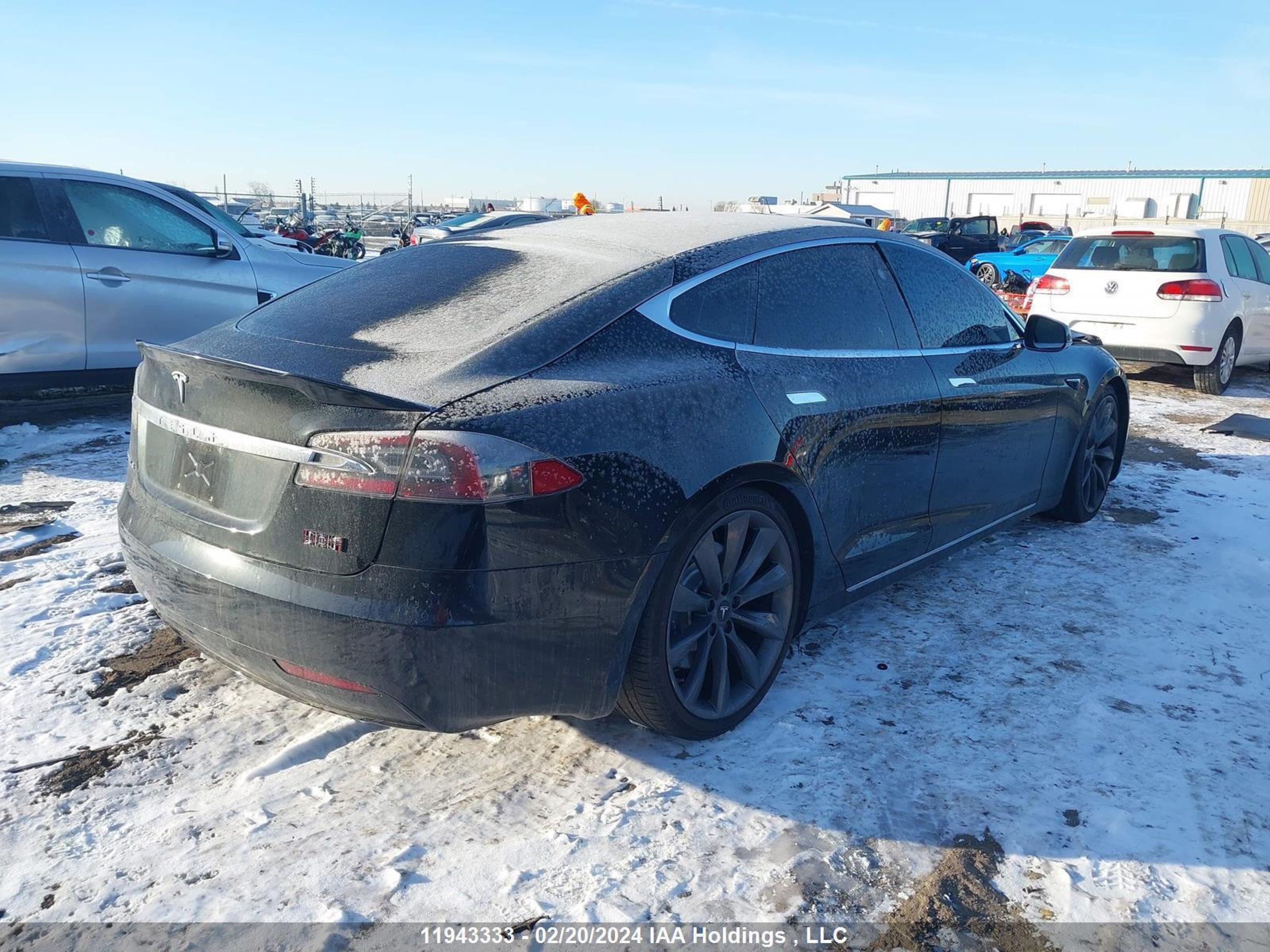 Photo 3 VIN: 5YJSA1E21HF220296 - TESLA MODEL S 