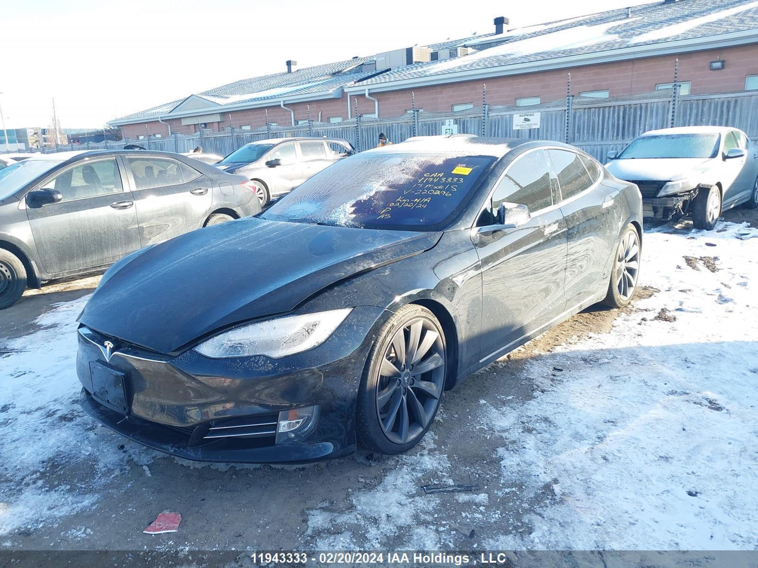 Photo 5 VIN: 5YJSA1E21HF220296 - TESLA MODEL S 