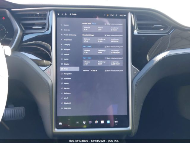 Photo 6 VIN: 5YJSA1E21JF275935 - TESLA MODEL S 