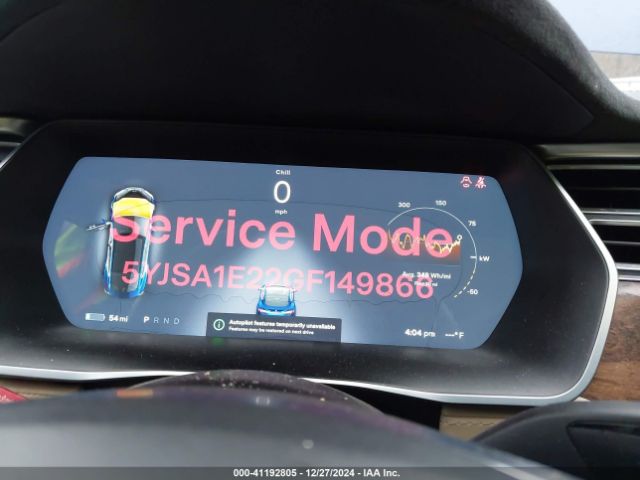 Photo 6 VIN: 5YJSA1E22GF149866 - TESLA MODEL S 