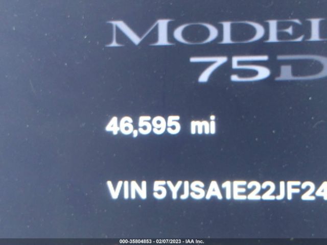 Photo 6 VIN: 5YJSA1E22JF248873 - TESLA MODEL S 