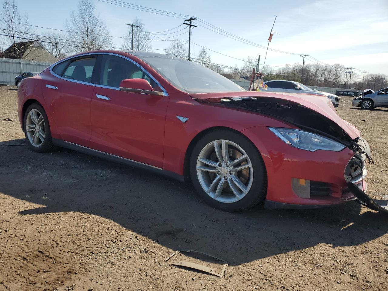 Photo 3 VIN: 5YJSA1E23FF113165 - TESLA MODEL S 