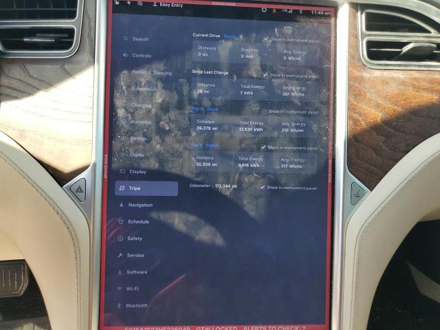 Photo 8 VIN: 5YJSA1E23HF226049 - TESLA MODEL S 