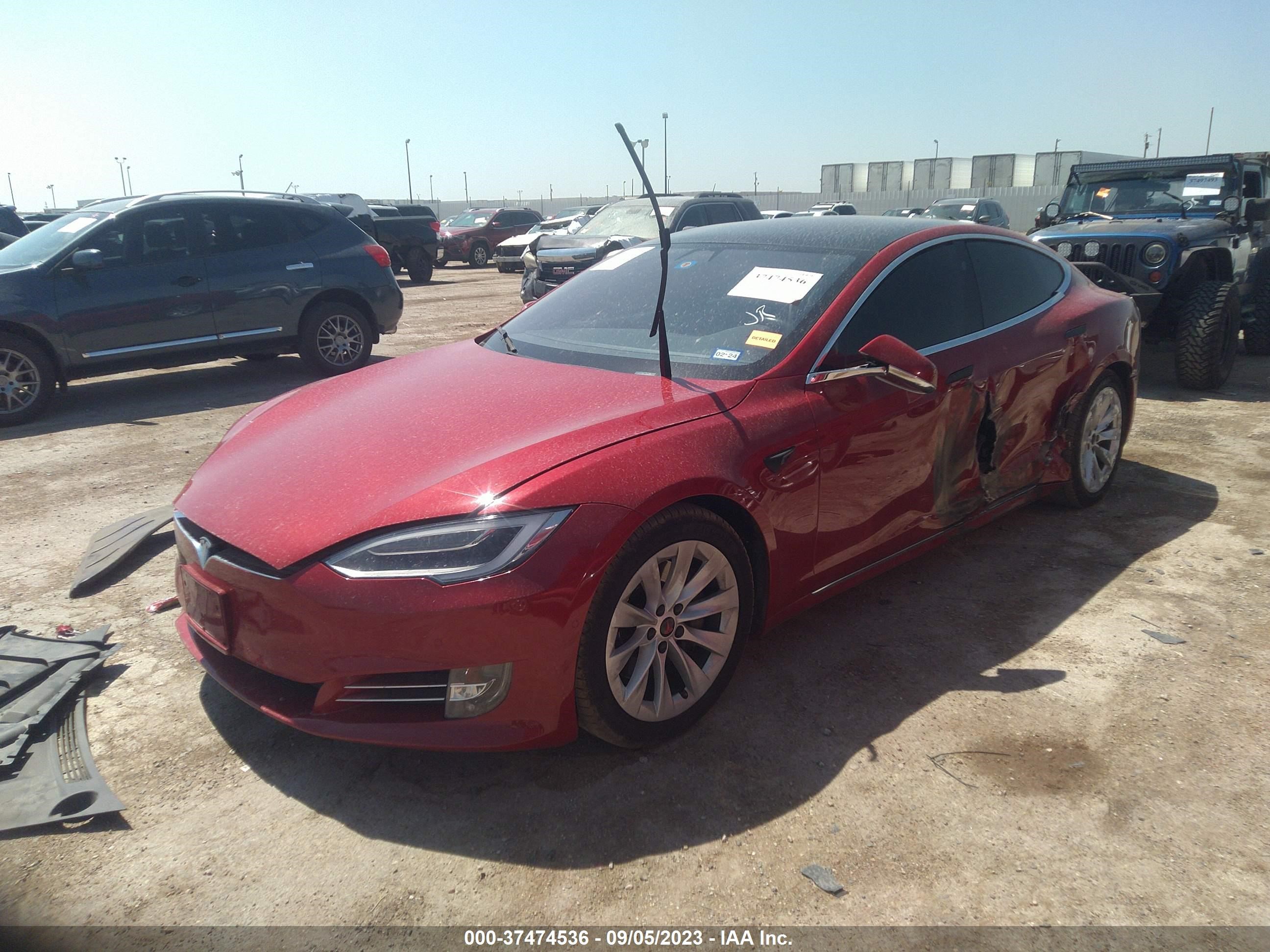 Photo 1 VIN: 5YJSA1E23JF281218 - TESLA MODEL S 