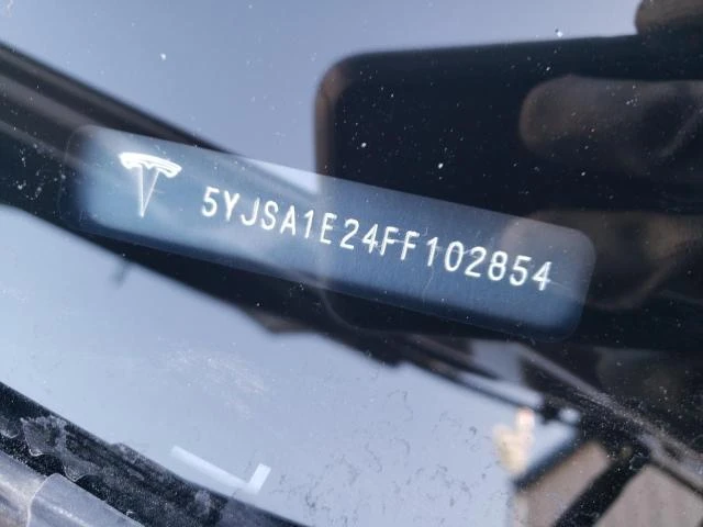 Photo 11 VIN: 5YJSA1E24FF102854 - TESLA MODEL S 