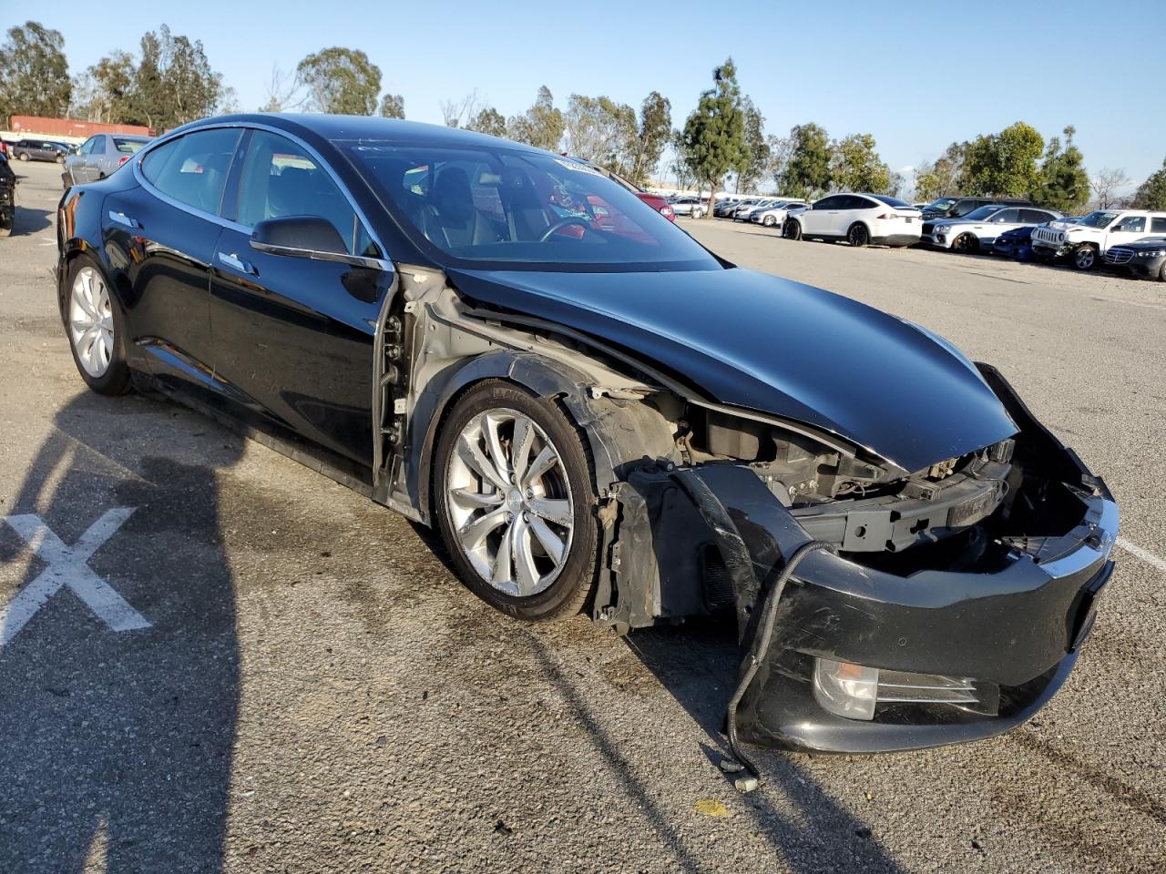 Photo 3 VIN: 5YJSA1E24HF204819 - TESLA MODEL S 