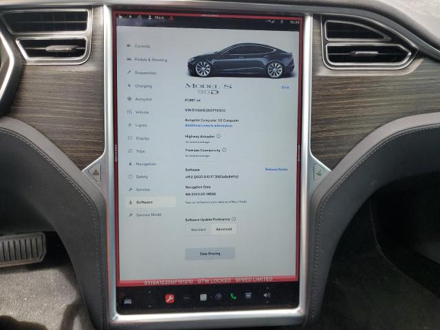 Photo 8 VIN: 5YJSA1E25GF151210 - TESLA MODEL S 